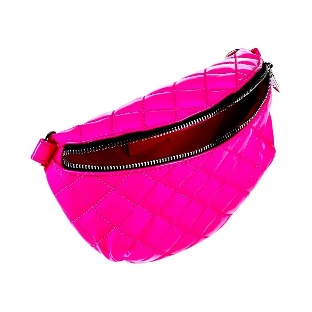 Steve Madden Barbie Pink Neon Pink Chain Strap Belt B… Gem